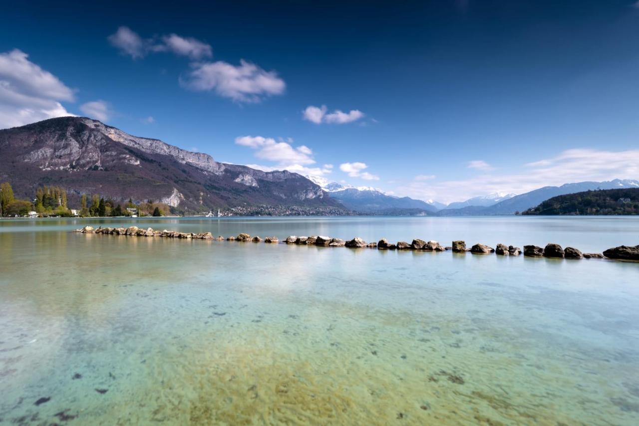 Swan Lake - Design Apartment Facing Lake Annecy Exterior photo
